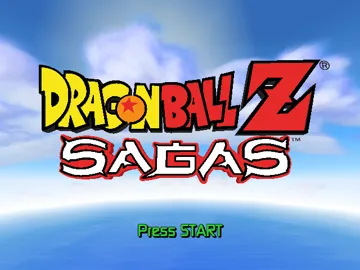 Dragon Ball Z - Sagas screen shot title